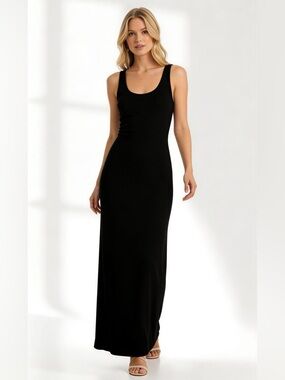 Merona Classic Black Maxi Summer Dress